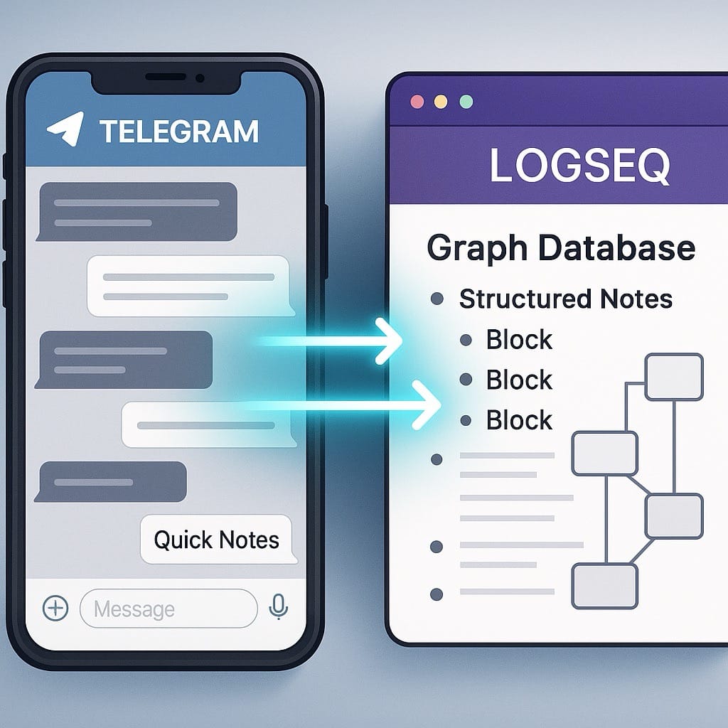 Плагин Inbox Telegram для Logseq